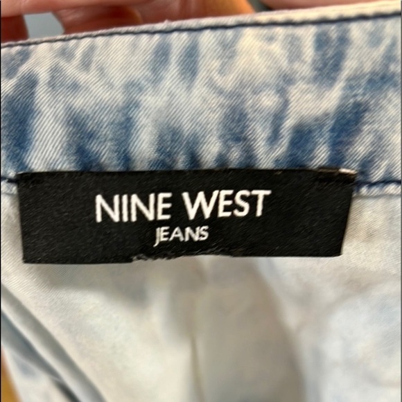 👢Nine West Jeans,Sinfully Soft Lyocell Dress, Incredible Material,Lace-Up Front - Picture 5 of 10